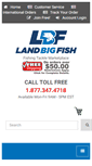 Mobile Screenshot of landbigfish.com